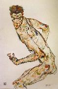 Egon Schiele Fighter oil painting picture wholesale